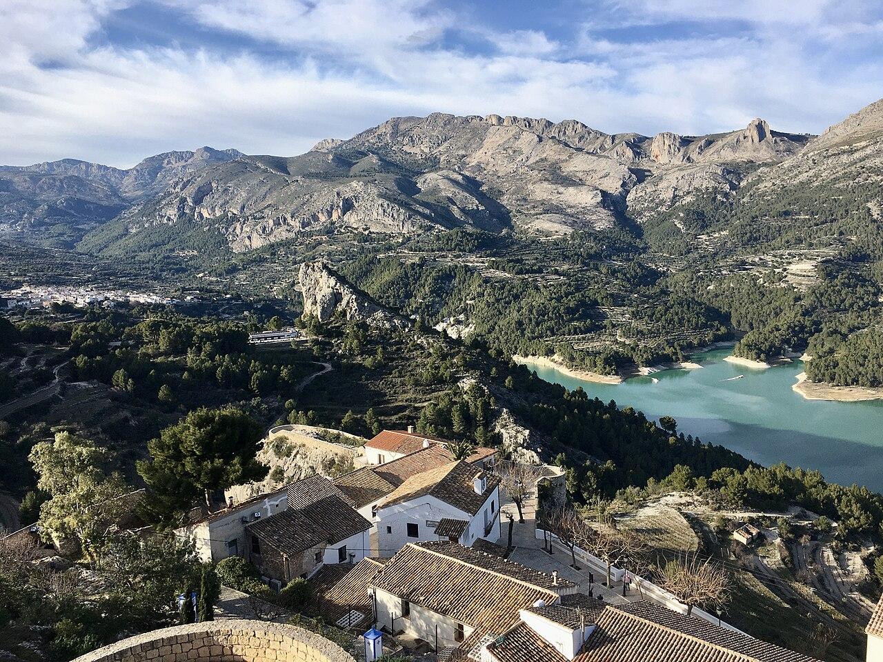 El Castell de Guadalest, Spain